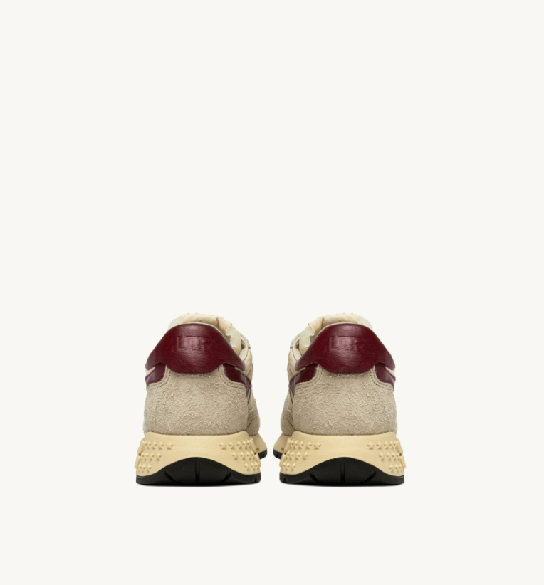 Baskets Reelwind Low en Daim et Nylon - Ruby Wine