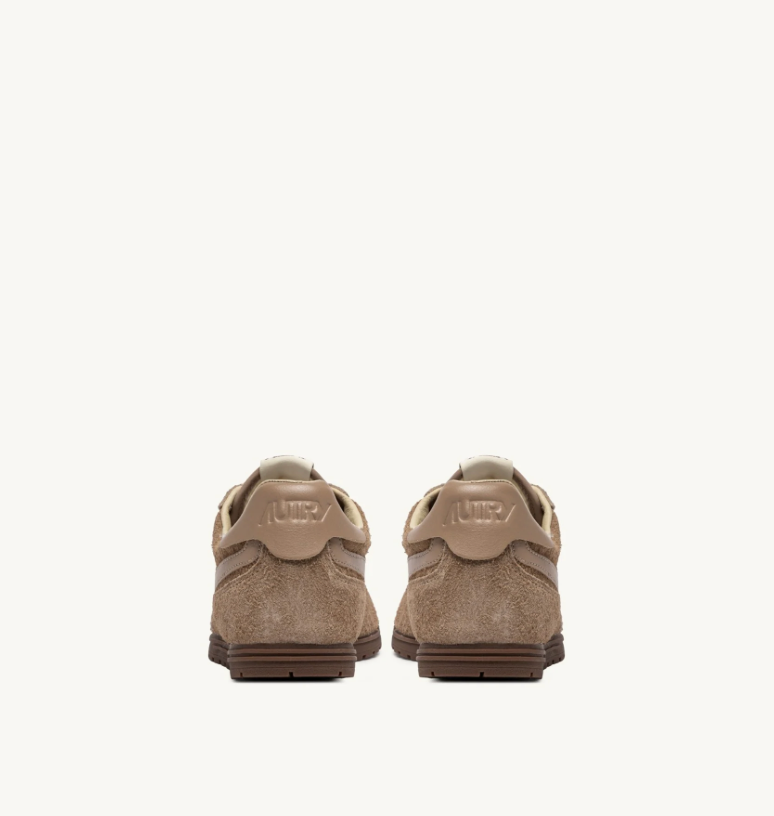 Baskets Windspin en Daim et Cuir - Peanut