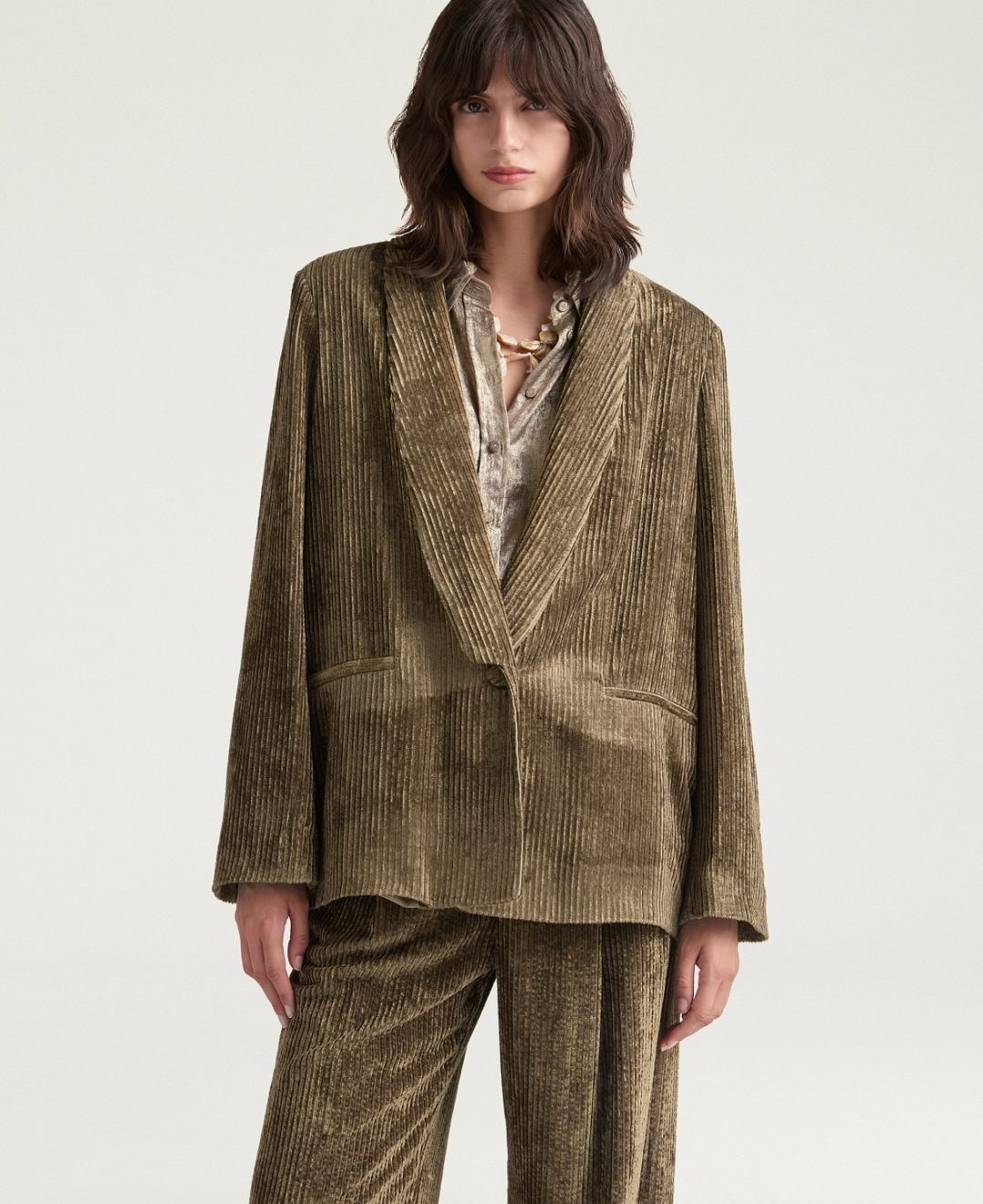 Veste Pembroke - Kaki