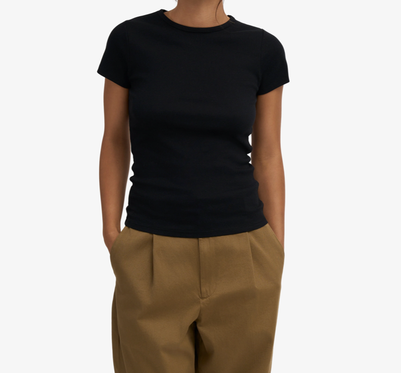 T-Shirt Manches Courtes - Deep Black