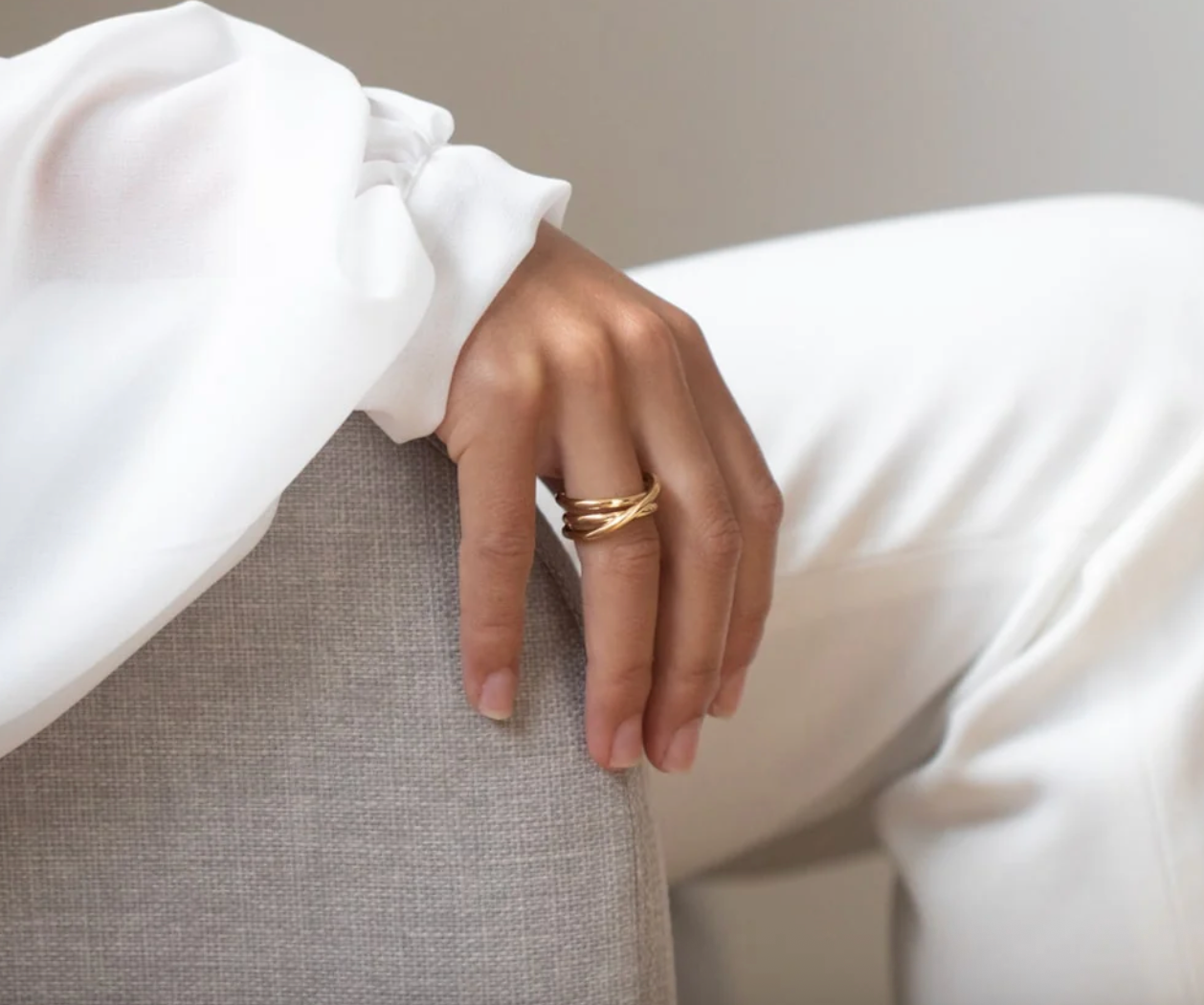 Bague Passionnée - Doré