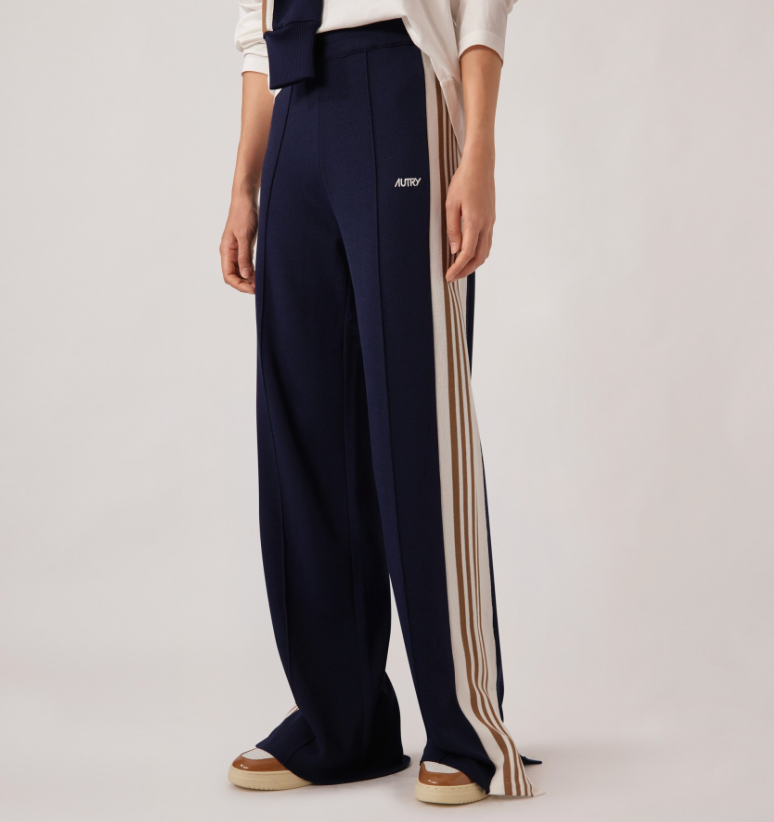 Joggers en Viscose - Bleu
