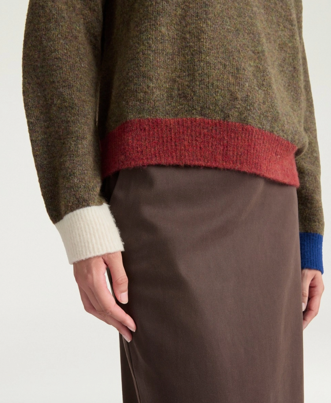 Pull Clover - Multicolore Vert