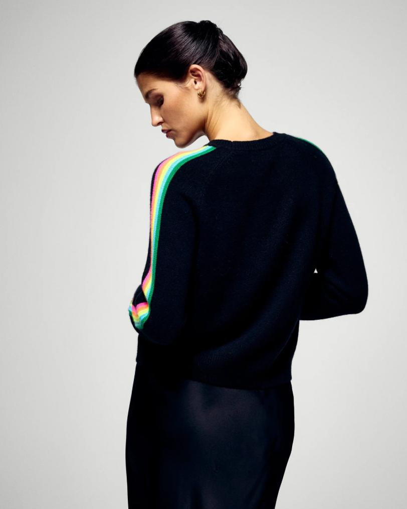 Pull Col Rond - Noir