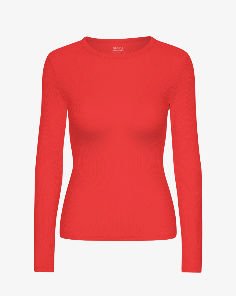 T-Shirt Manches Longues - Tangerine