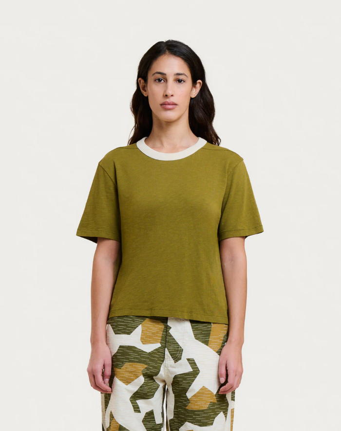 T-Shirt Billie - Khaki Cream