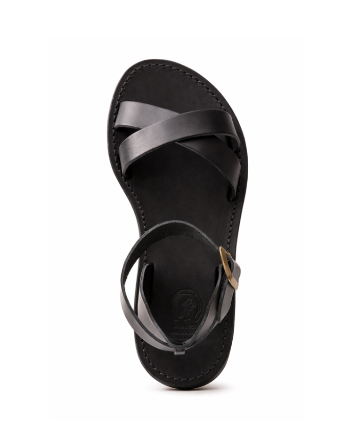 Sandales Saint-Ambroise en Cuir - Ébène