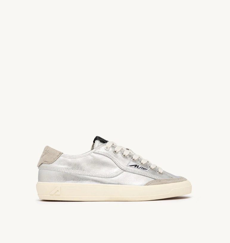 Baskets Windscape Low en Toile - Argent