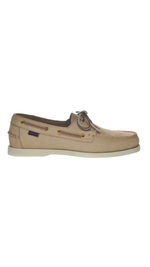 Docksides Portland Nubuck - Beige Camel