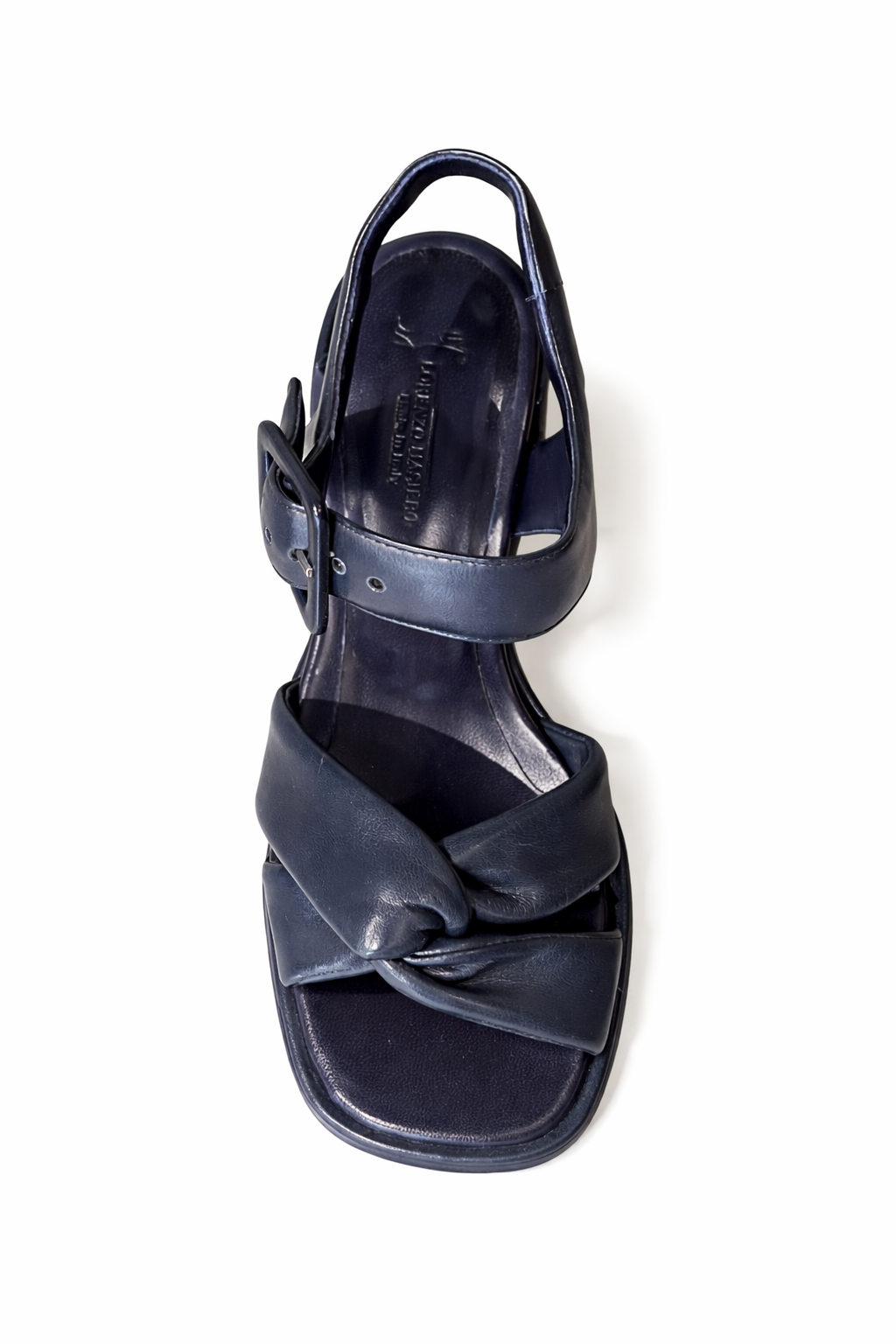 Sandales à Talons - Bleu Marine
