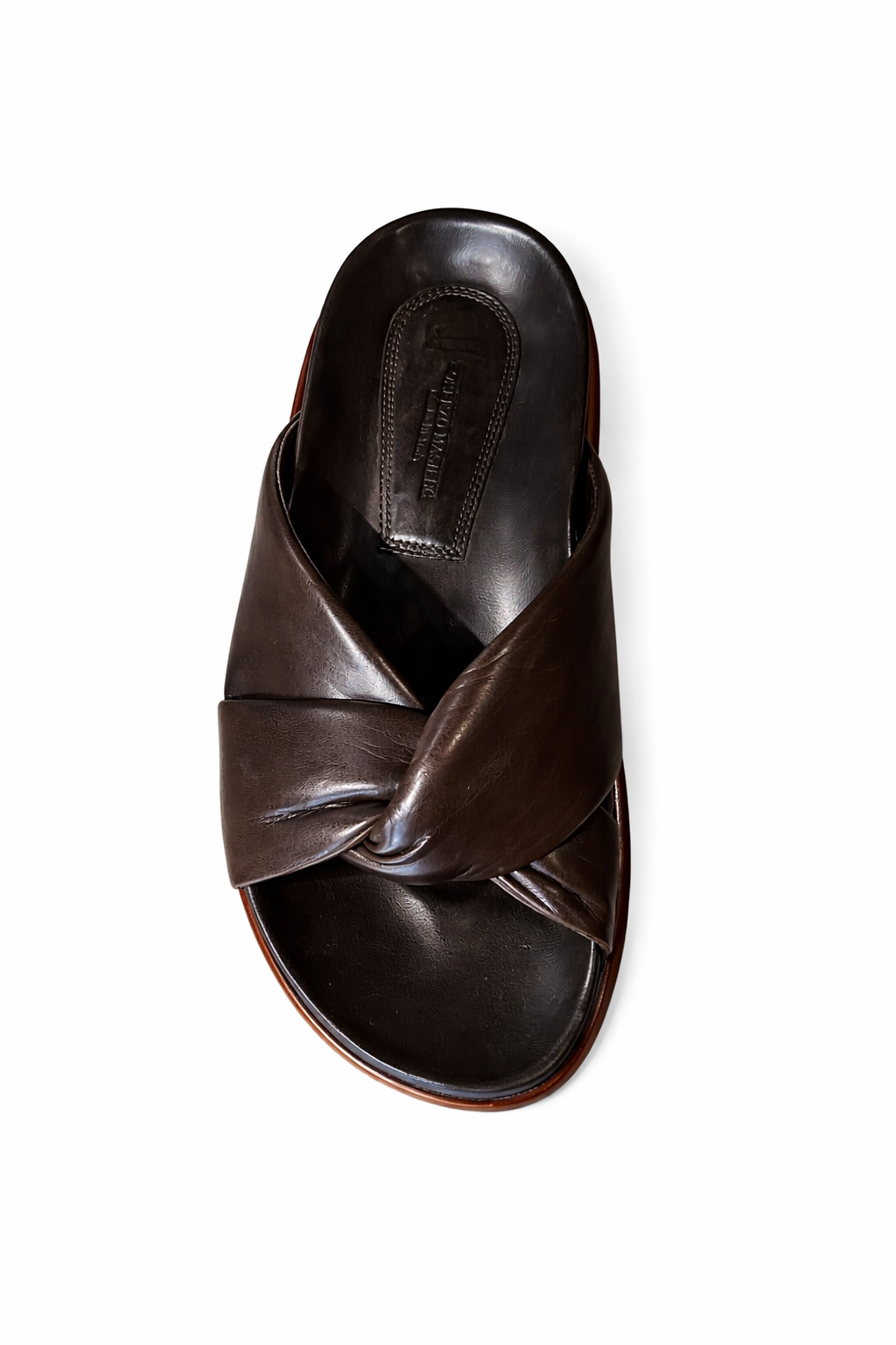 Sandales Plates - Kaki Foncé