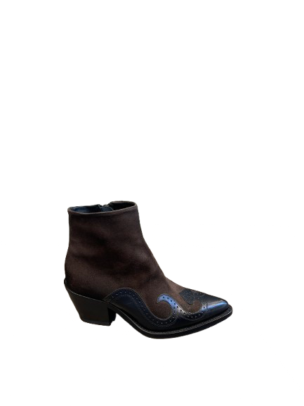 Santiags Courtes - Murano Nero