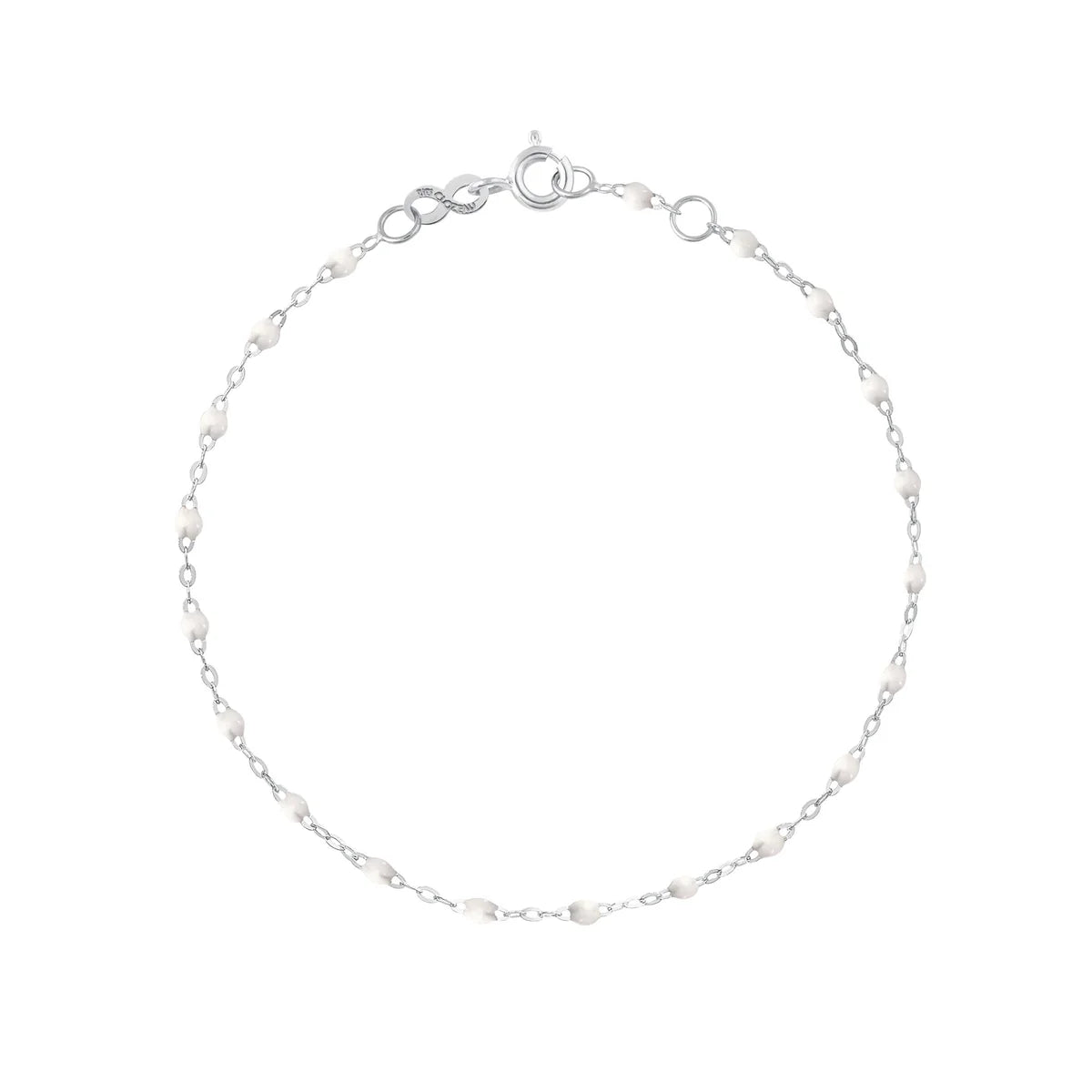 Bracelet Classique Gigi Or Blanc - Blanc