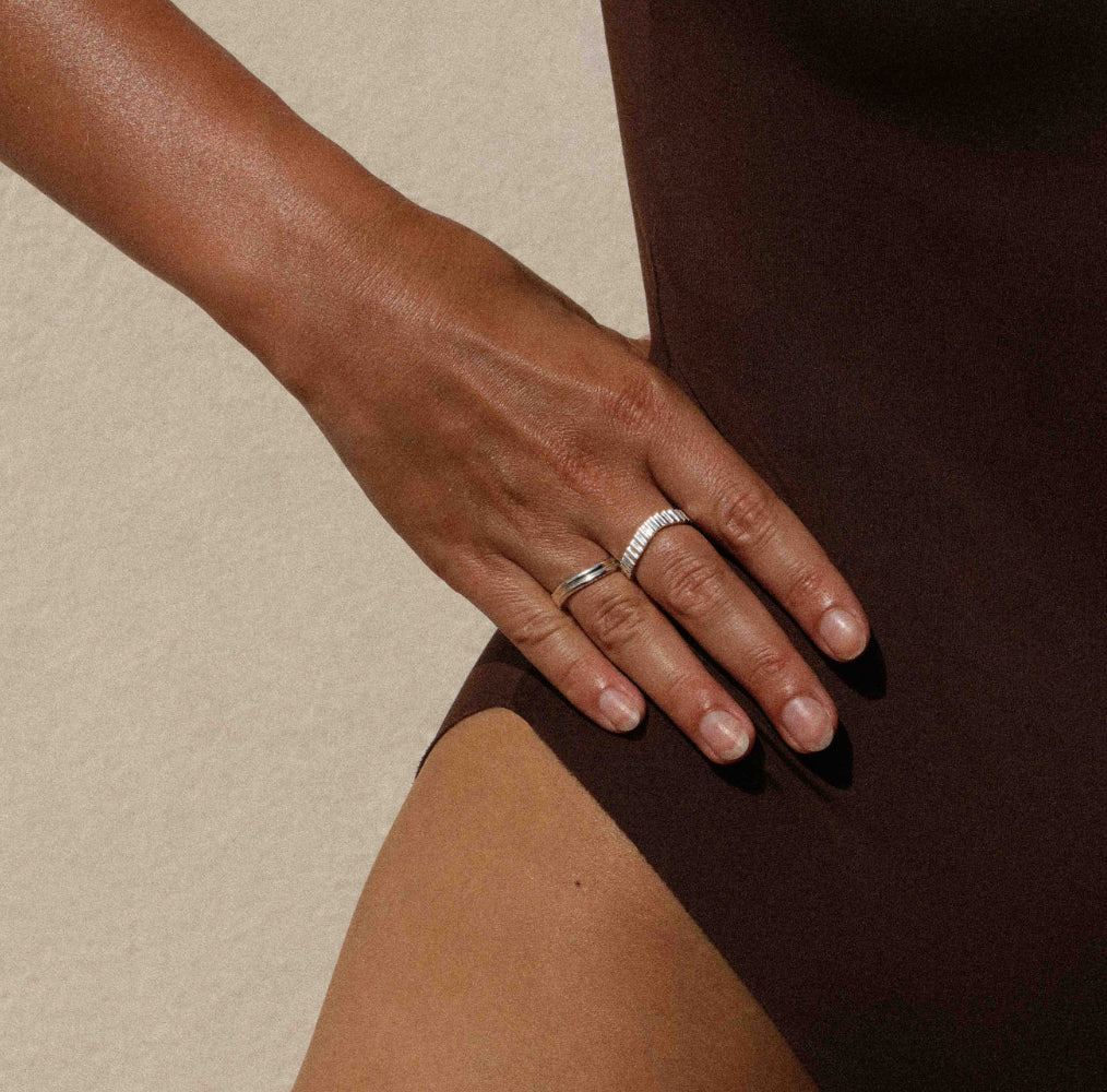 Bague Memphis - Argenté