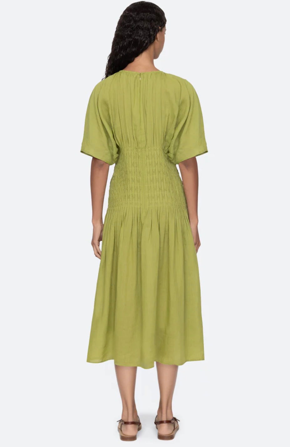 Robe Midi - Verte