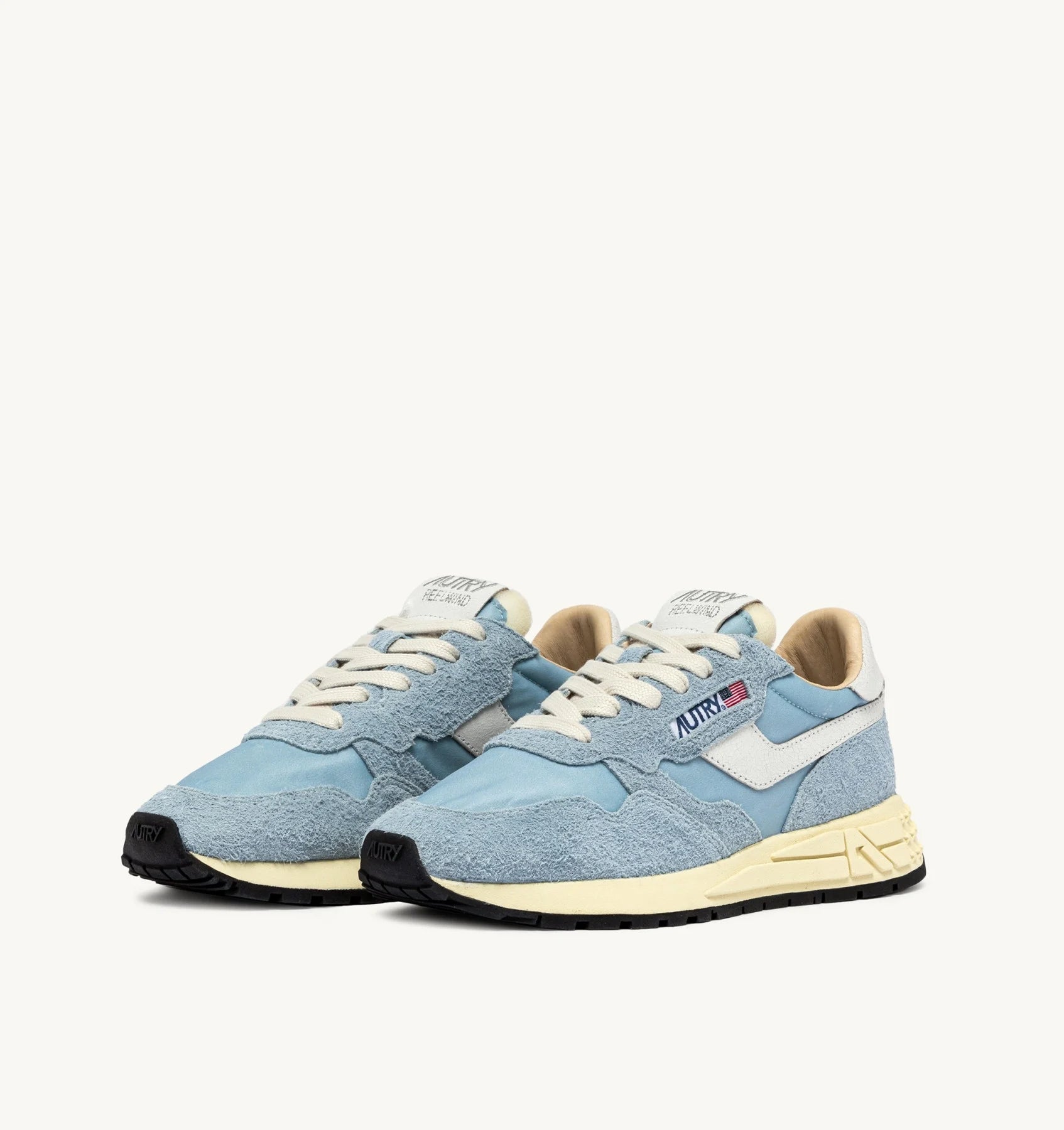 Baskets Reelwind Low en Nylon et Daim - Celestia Blue