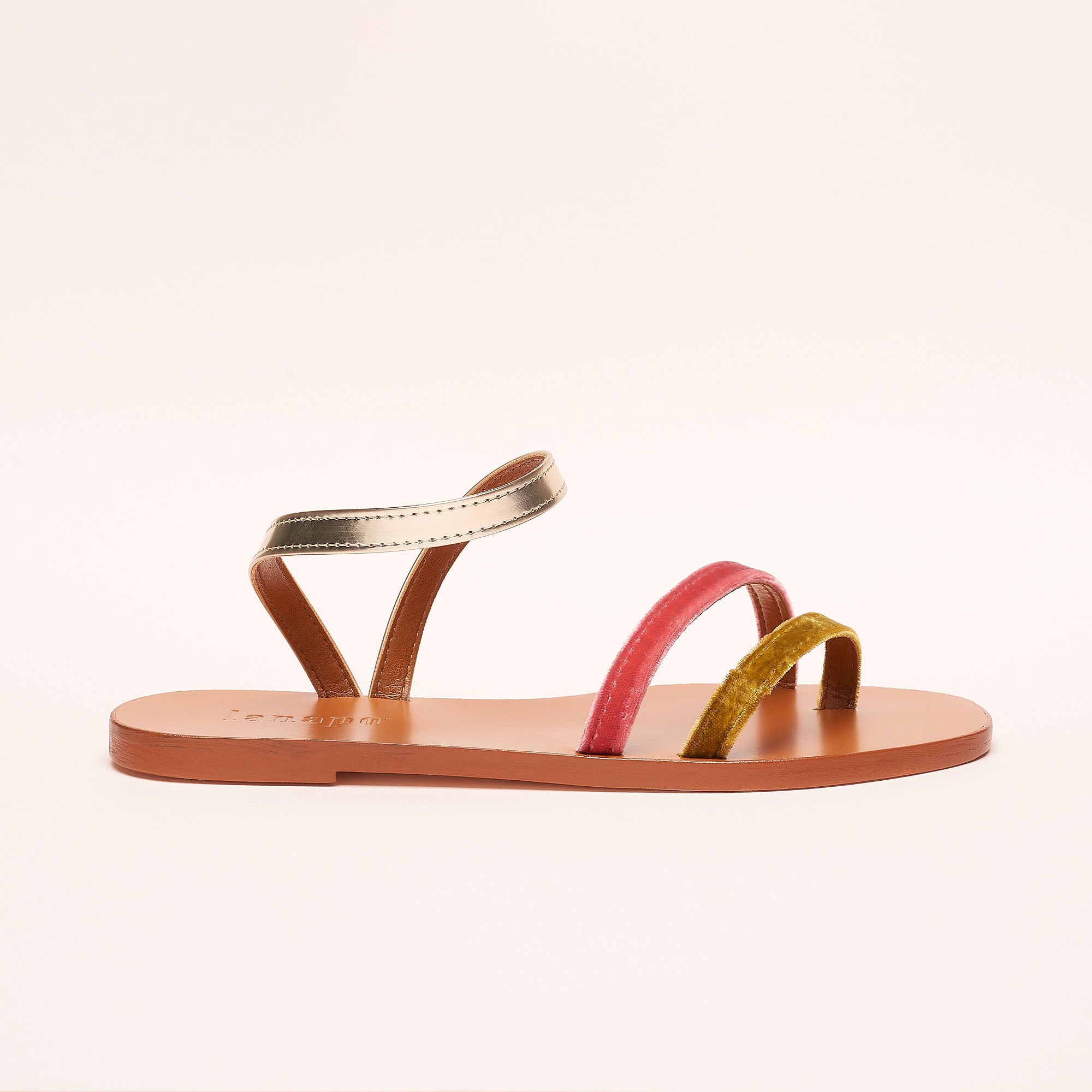 Sandales Pietrasanta - Senape Begonia