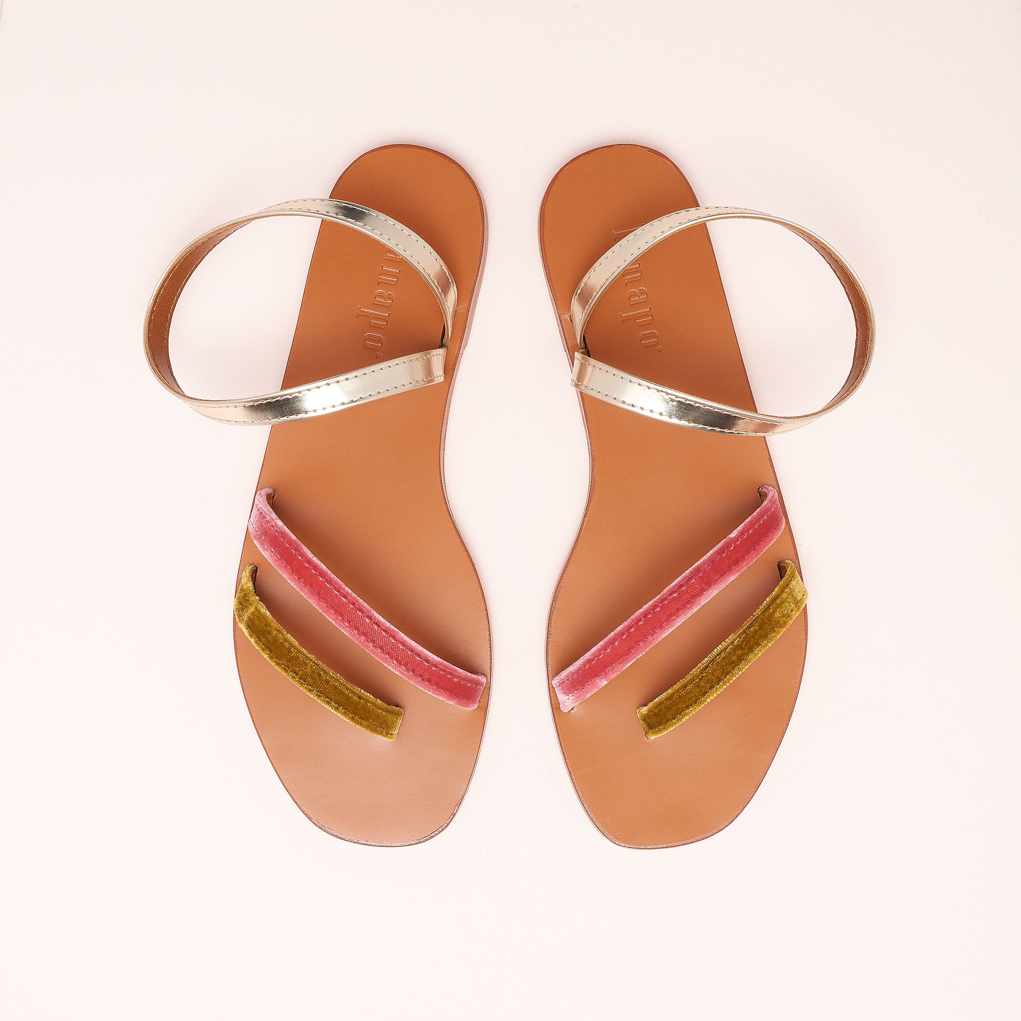 Sandales Pietrasanta - Senape Begonia