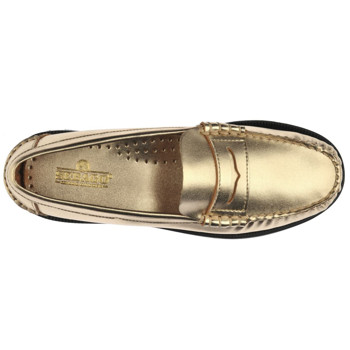 Mocassins Dan Met - Gold