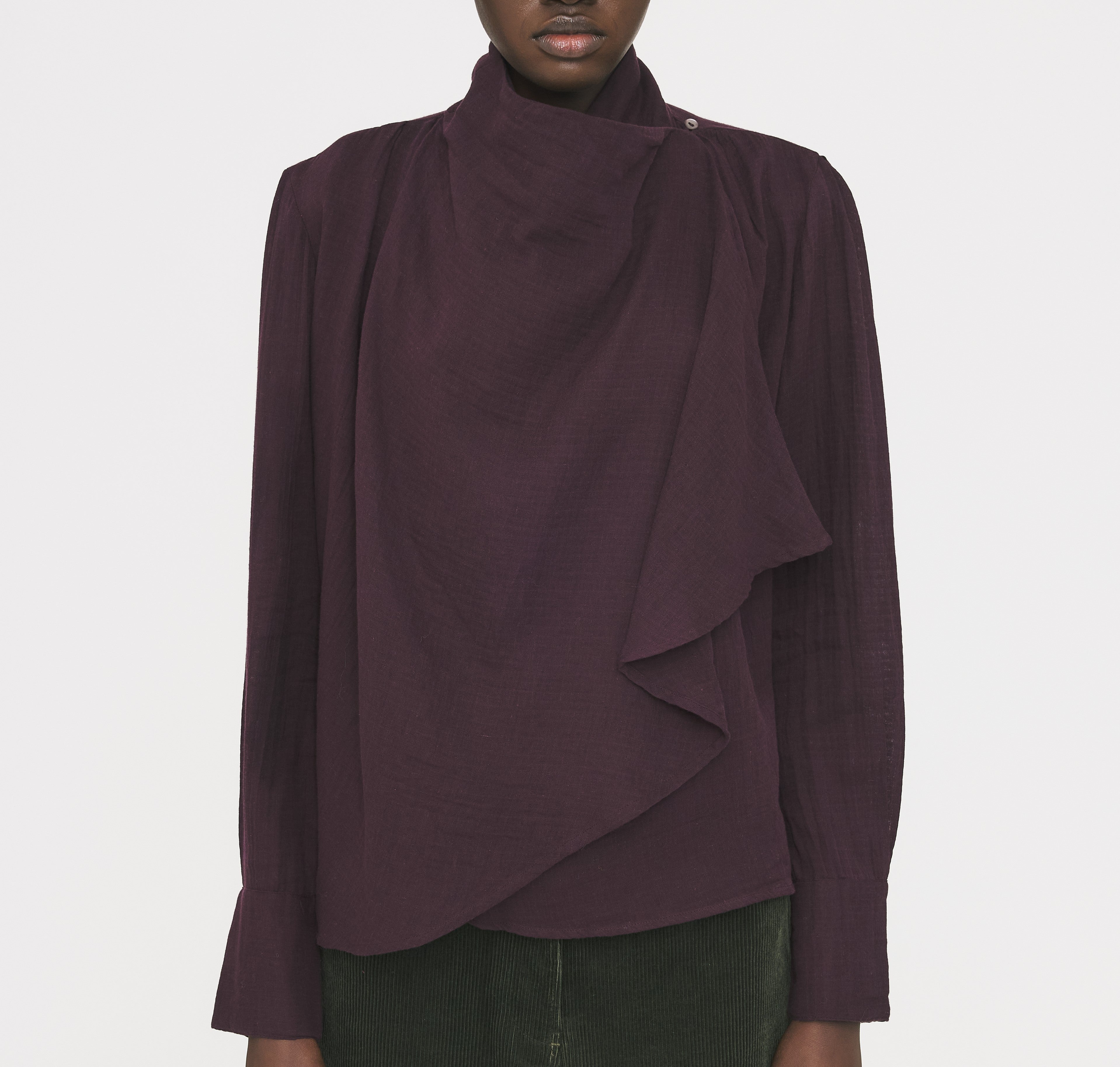 Blouse Pia - Bordeaux