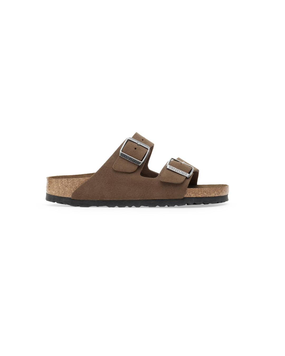 Arizona Soft Footbed Suede Leather - Dark Tea