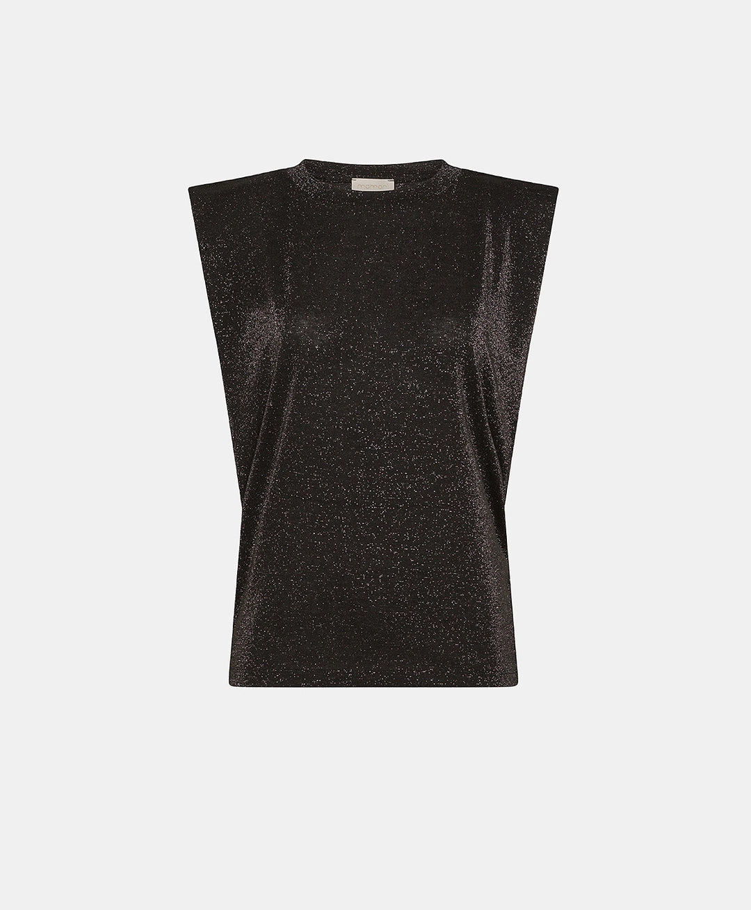 Tshirt Enna en Jersey Lurex - Noir