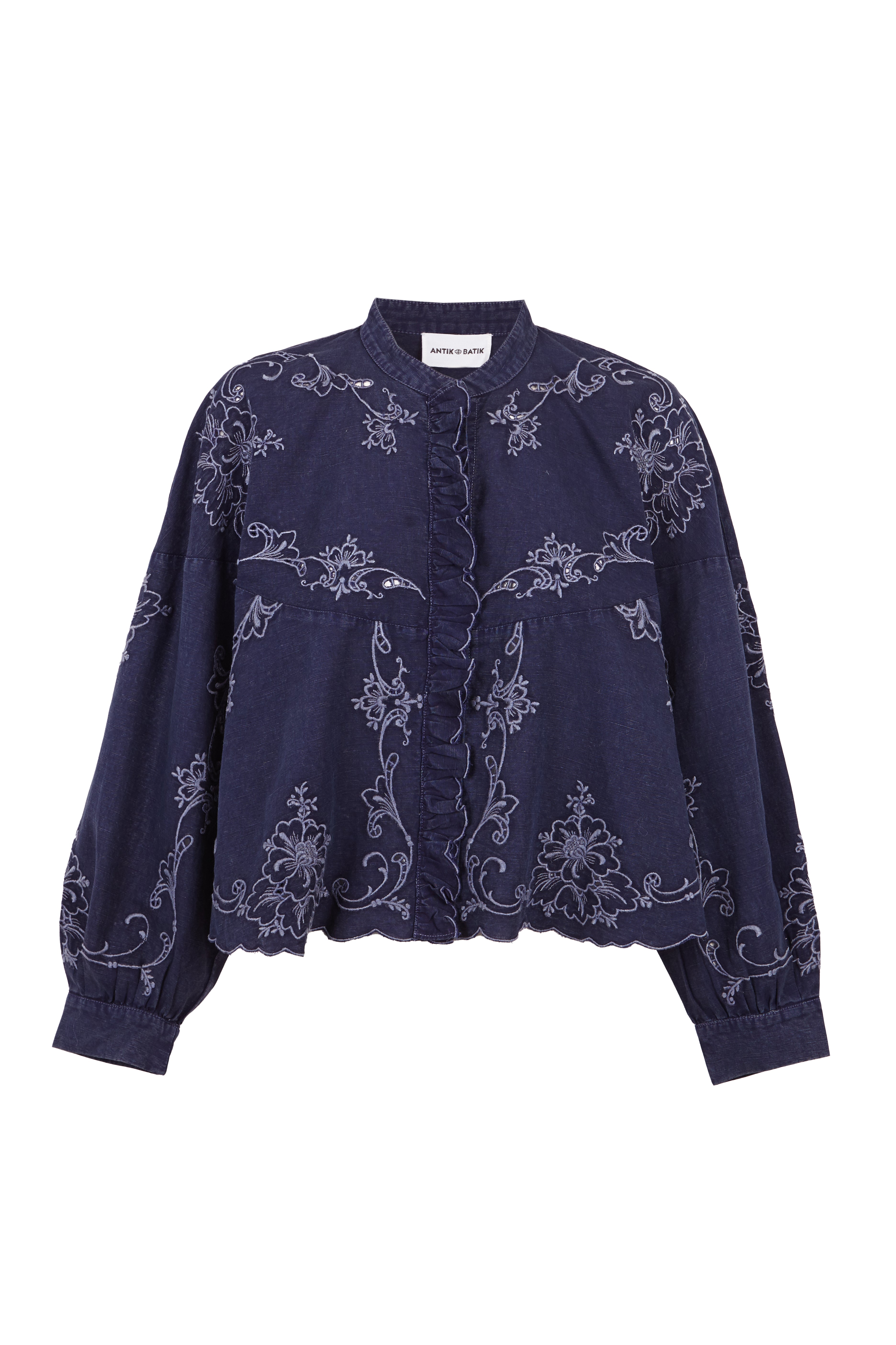 Blouse Carmina- Bleu