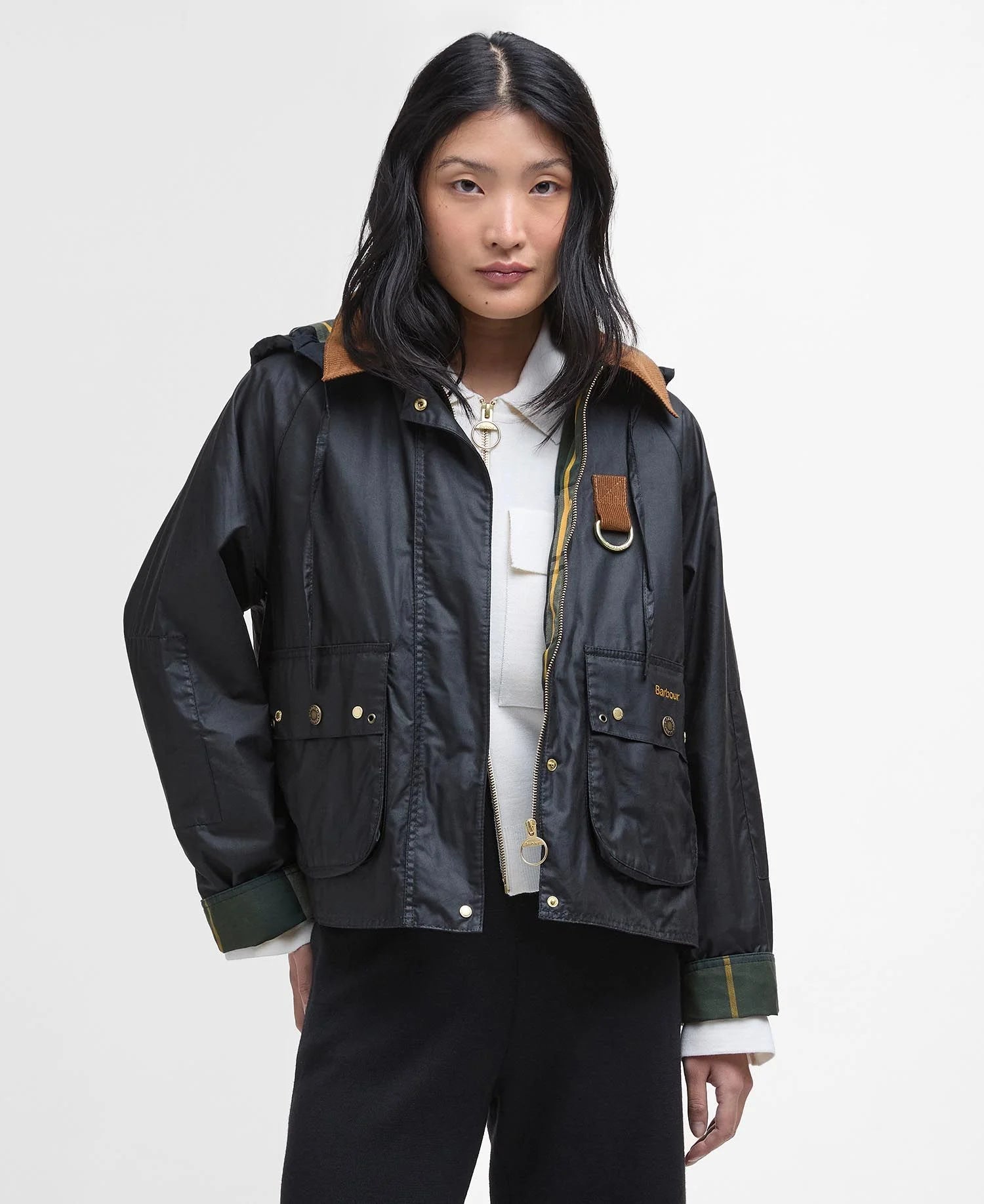 Erma Waxed Jacket - Noir
