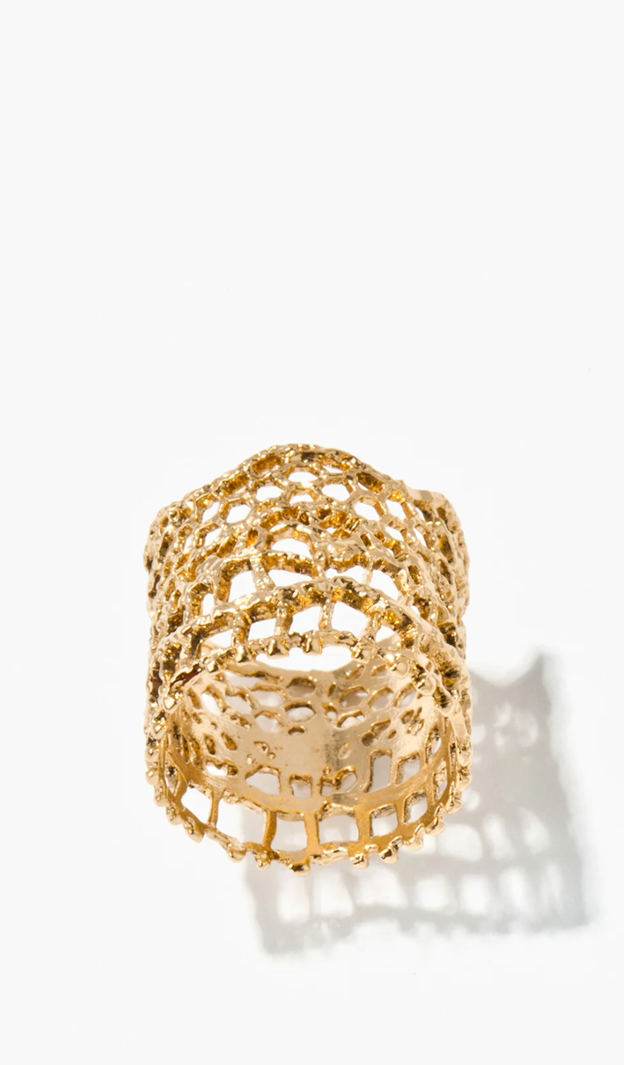 Bague Dentelle Vintage - Dorée