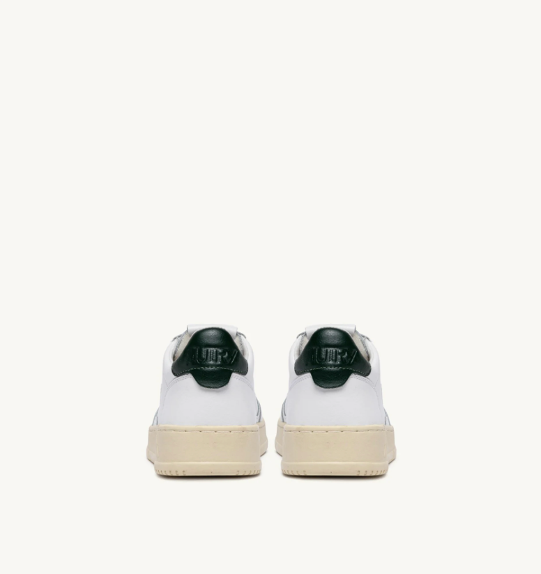 Baskets Medalist Low en Cuir  - Blanc et Mountain