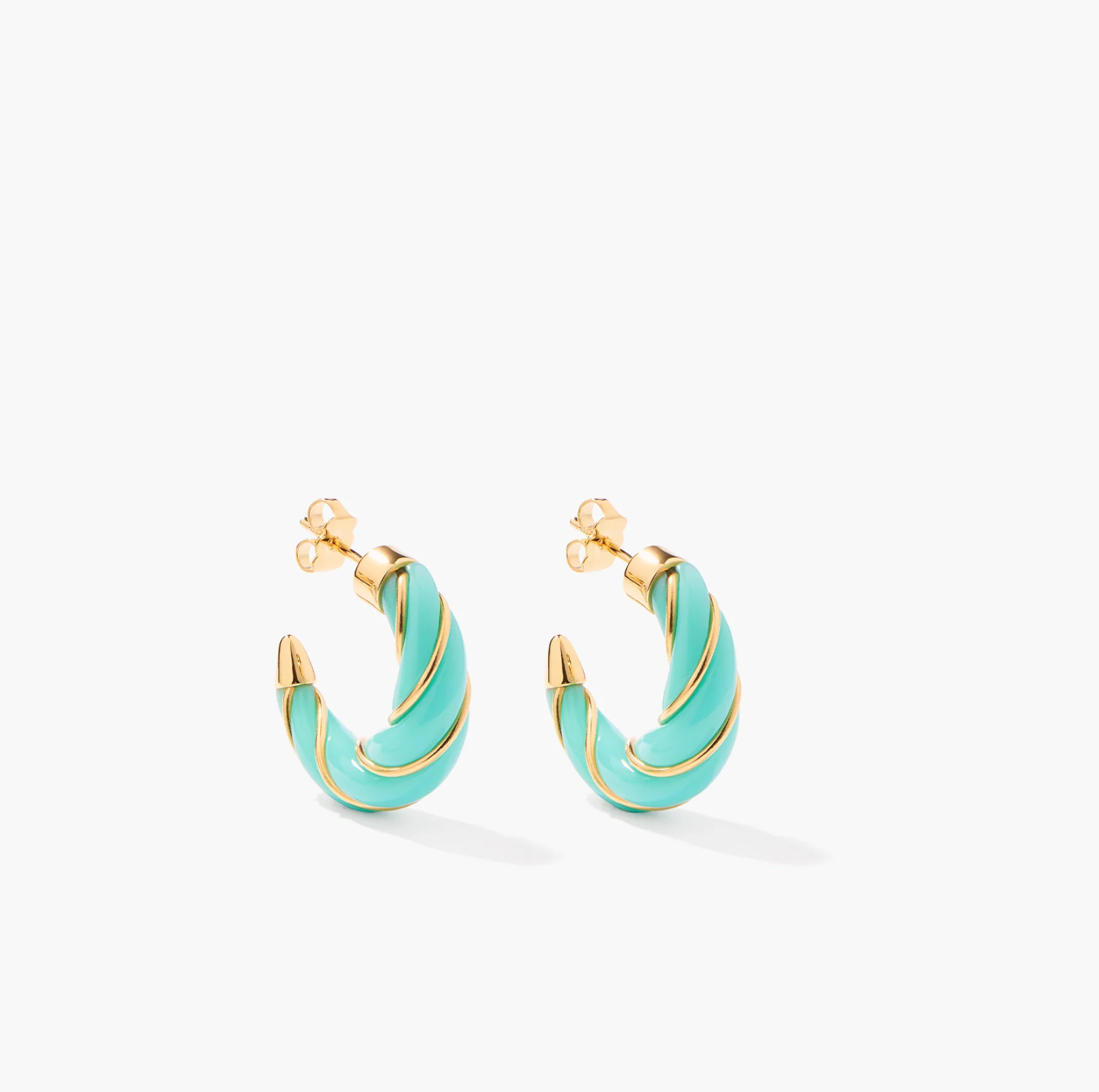 Boucles d'Oreilles Diana  - Aqua
