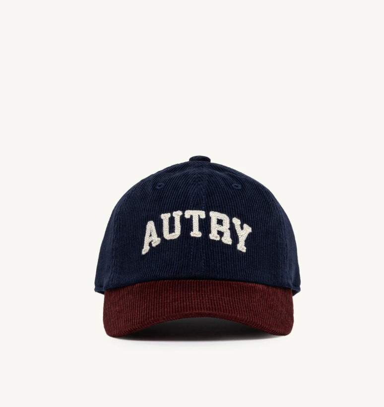 Casquette Baseball Bicolore - Bleu et Bordeaux