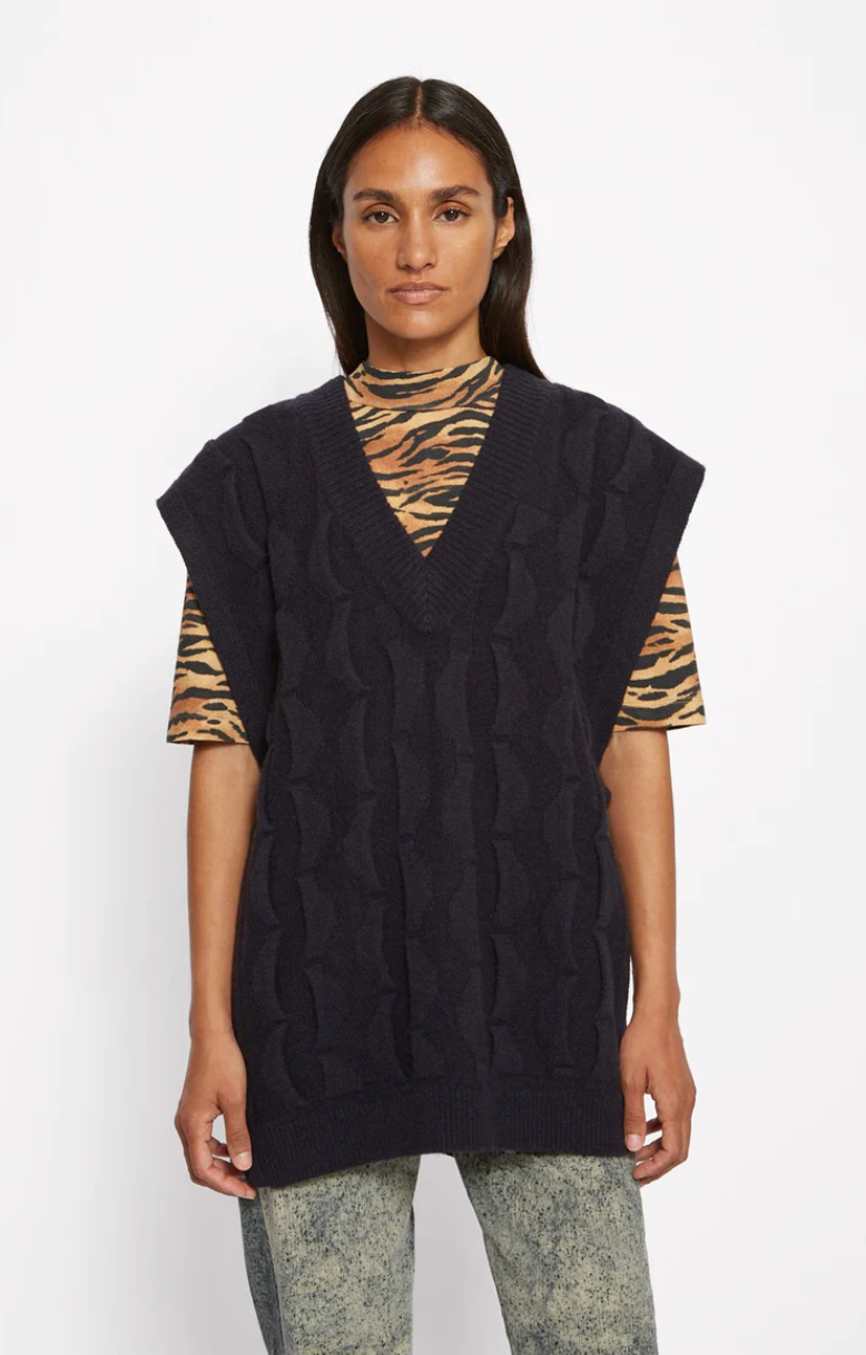 Maille Brune - Navy