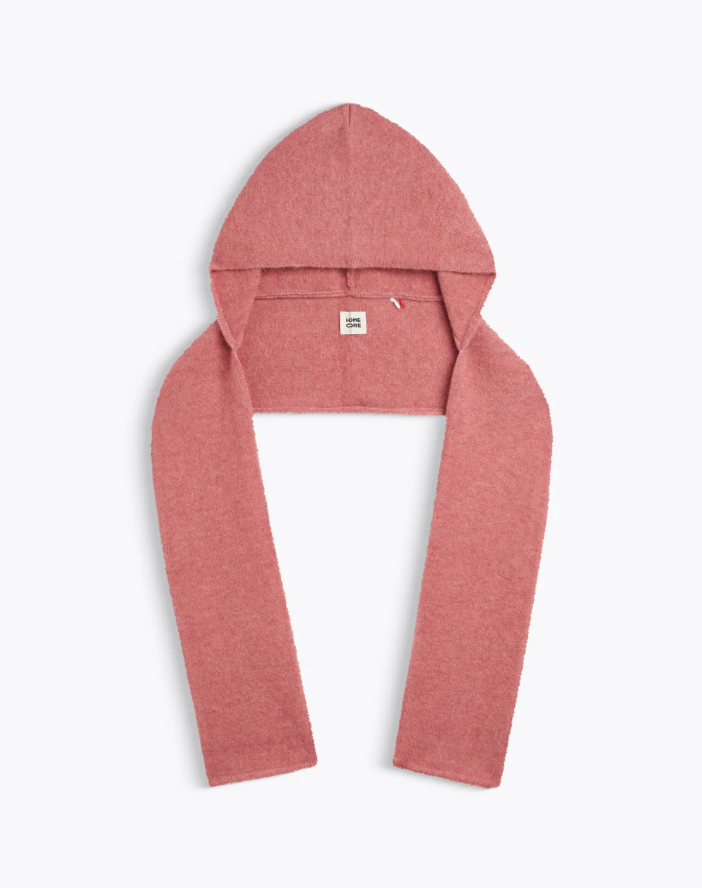 Capuche Tricotée  Baby Hood - Cosmo Pink