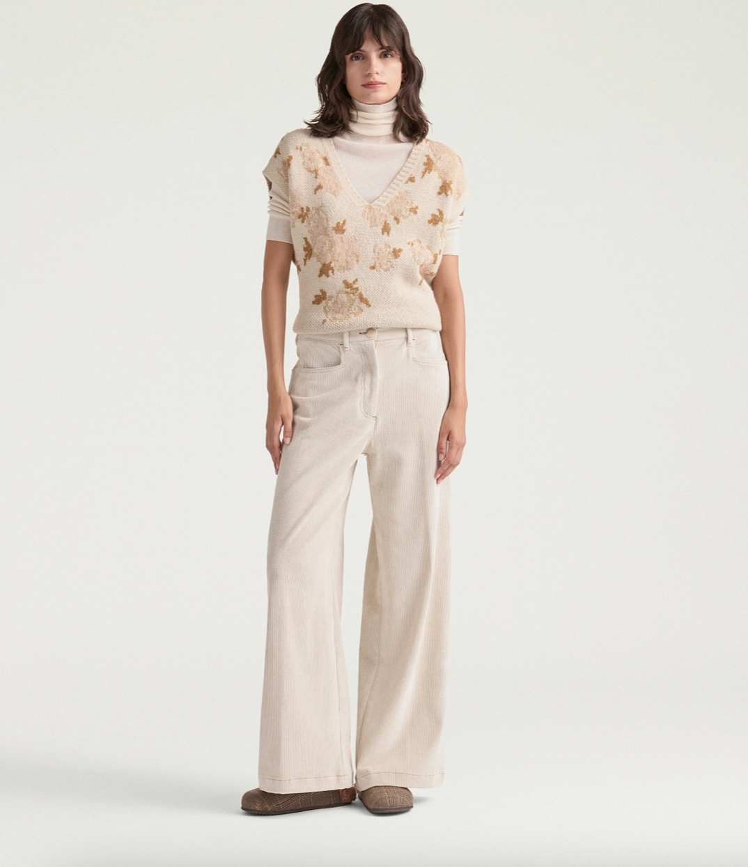 Pantalon Peter Pan- Panna