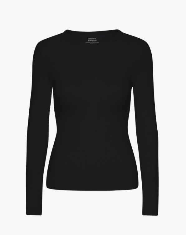 T-Shirt Manches Longues - Deep Black