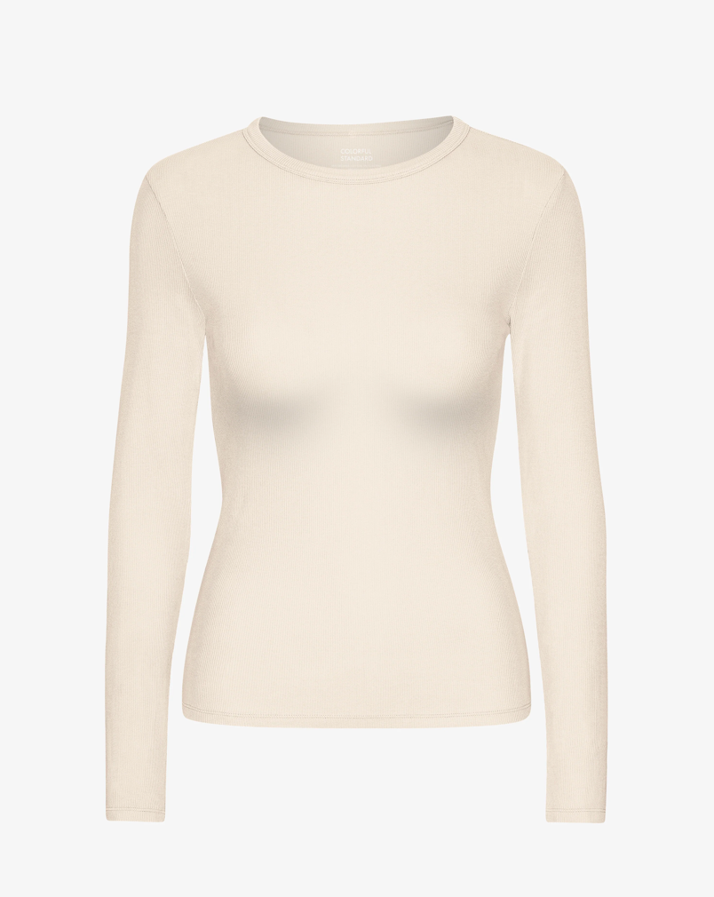 T-Shirt Manches Longues - Ivory White