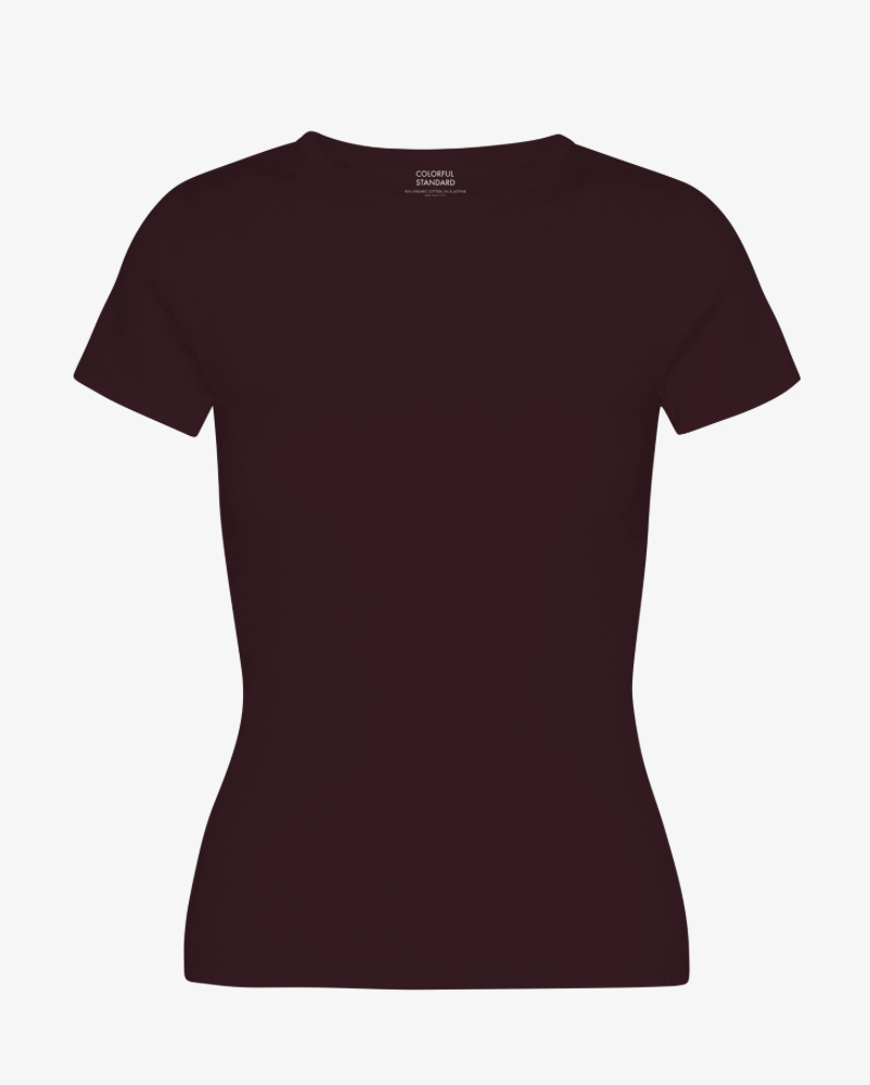 T-Shirt Manches Courtes - Oxblood Red