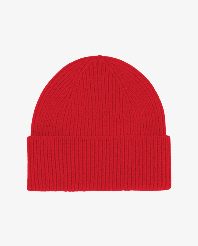 Bonnet en Laine Mérinos - Scarlet Red