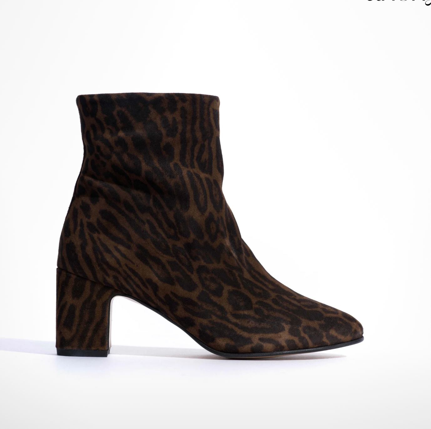 Bottines Hanny 55 - Léopard