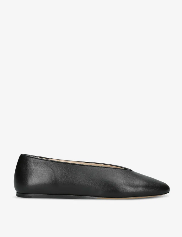 Regency Slipper Leather - Noir