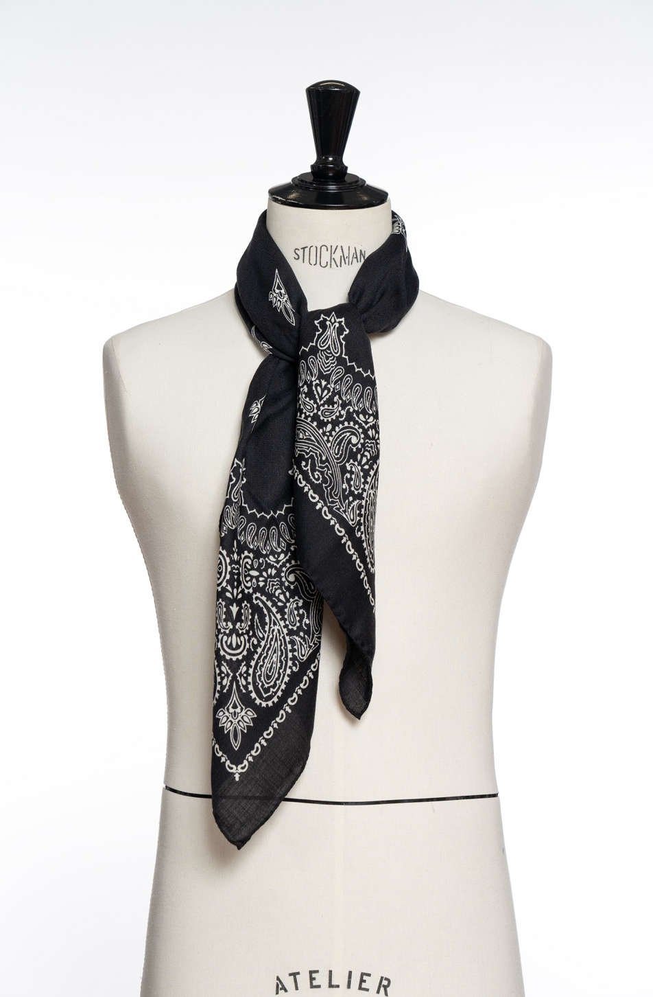 Foulard Judy 90x90 - Black