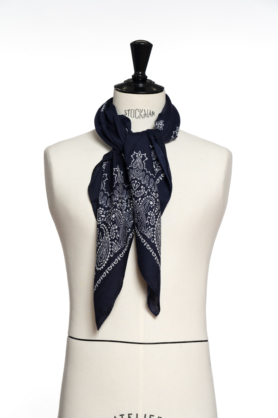 Foulard Judy 90x90 - Navy