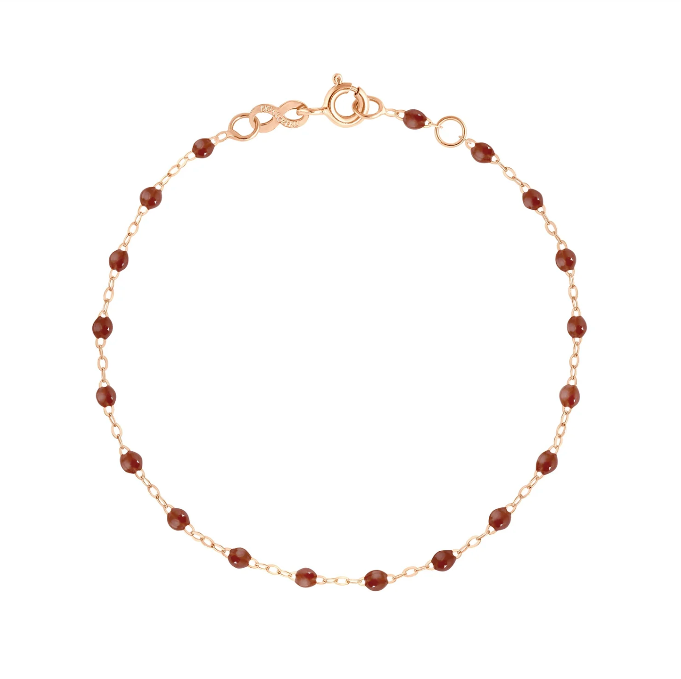 Bracelet Classique Gigi Or Rose - Moka