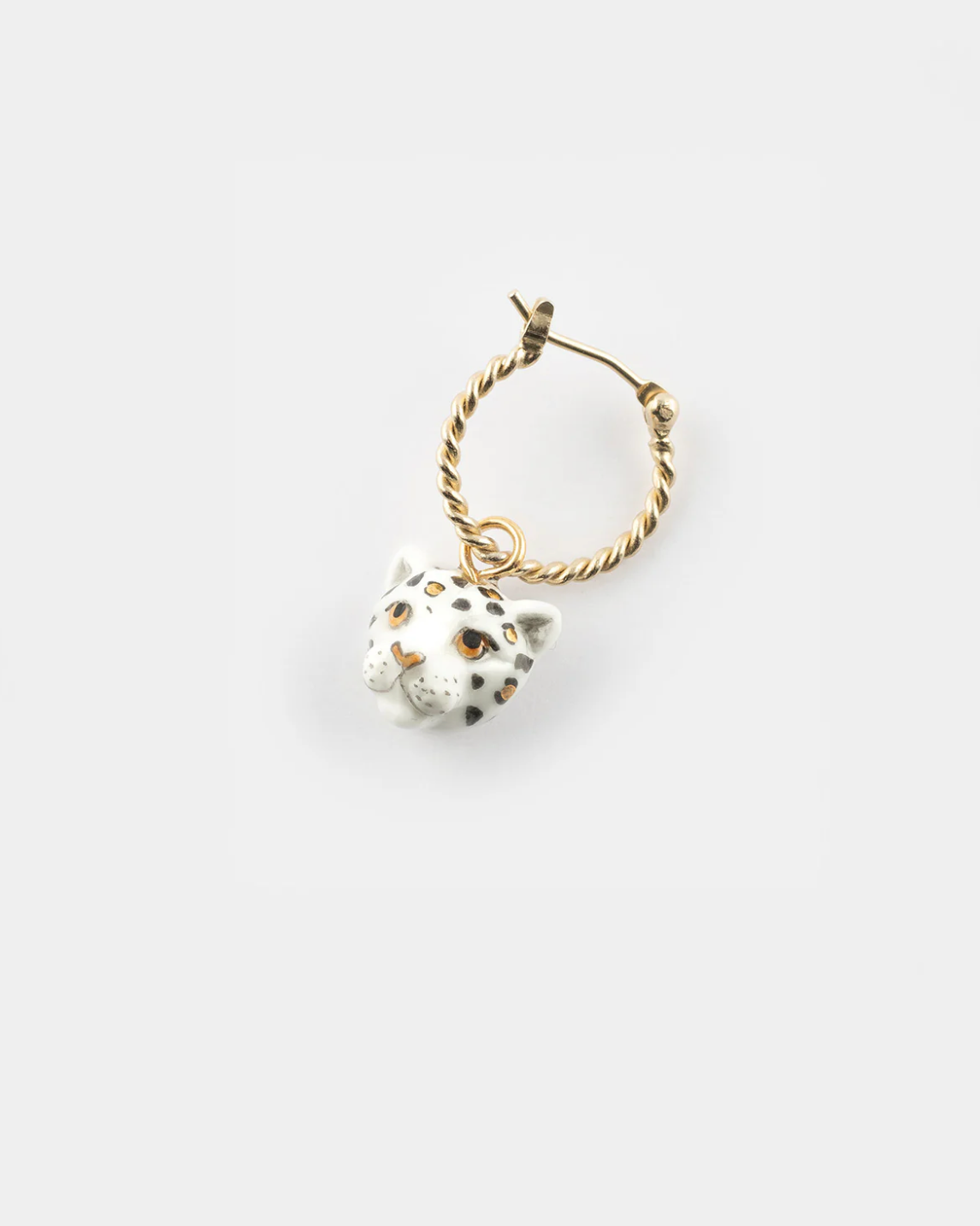 Mini créoles - Panthère