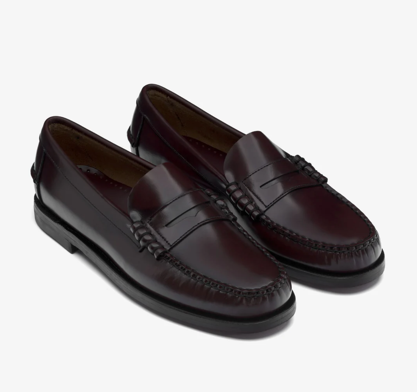 Mocassins Dan Studs - Brown Burgundy