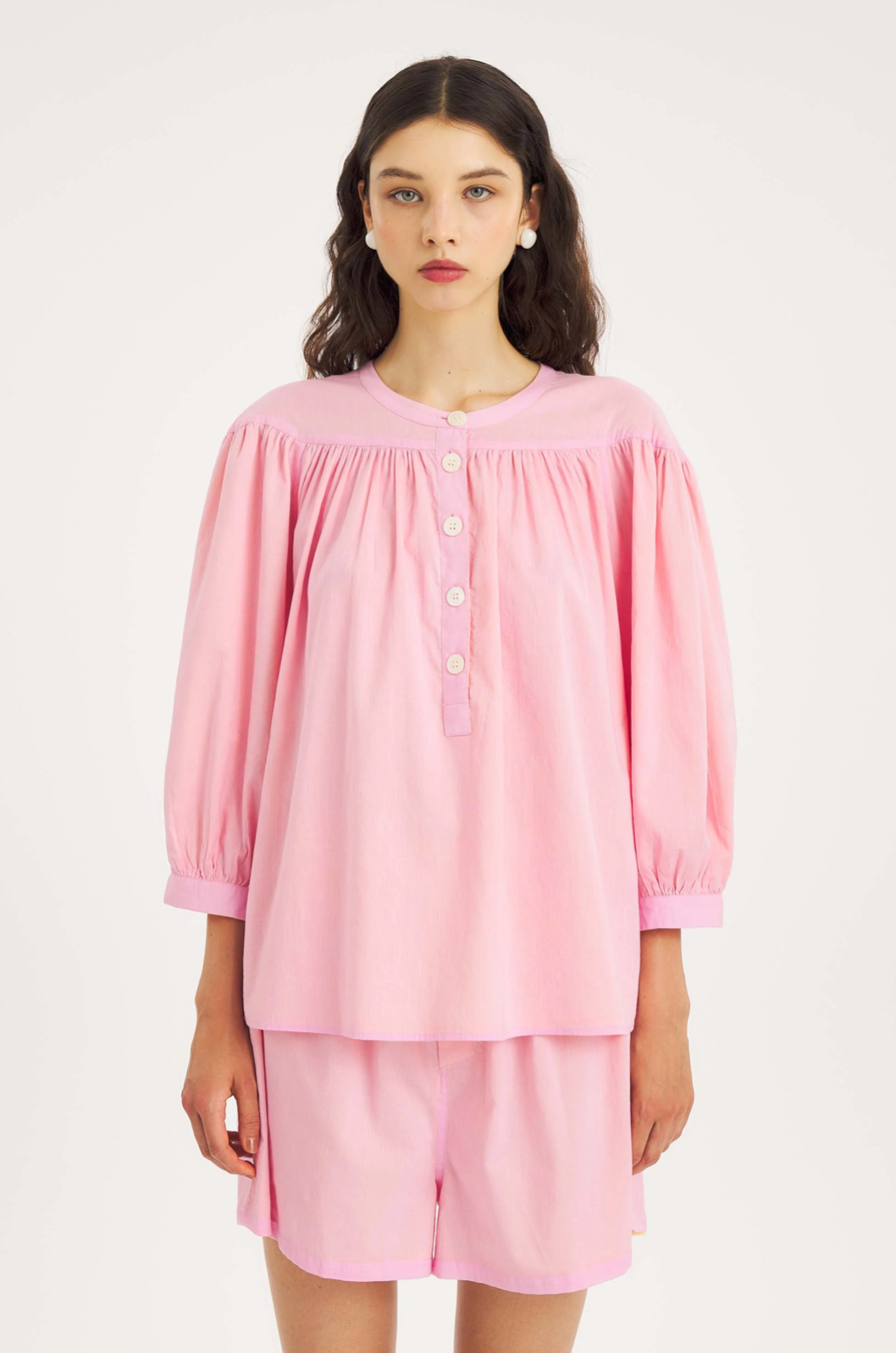 Blouse Carlota - Rose