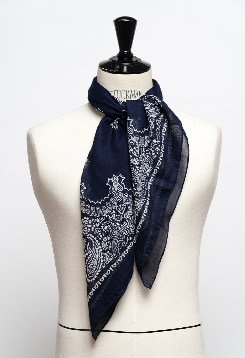 Foulard Cot 90x90 - Navy
