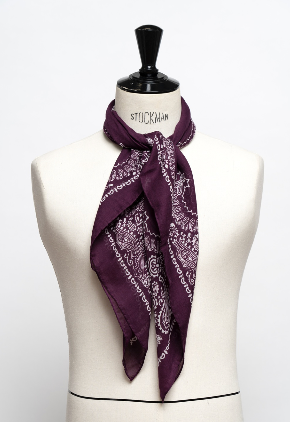 Foulard Cot 90x90 - Porpora