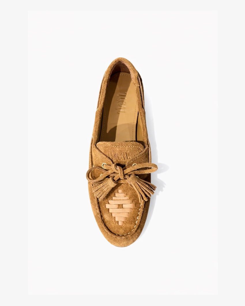 Mocassins Shima Suede - Cognac